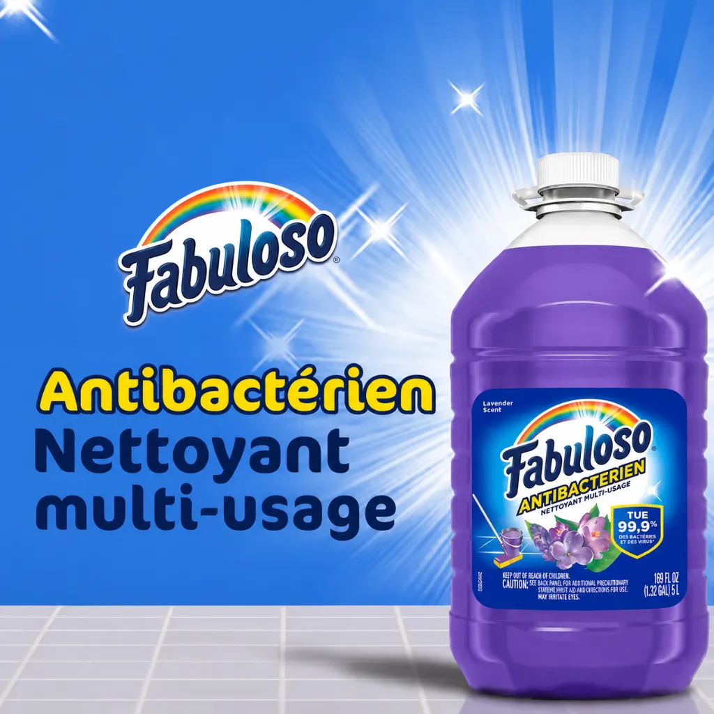 Fabuloso Lavender Antibacterial Nettoyant multi-usage.webp