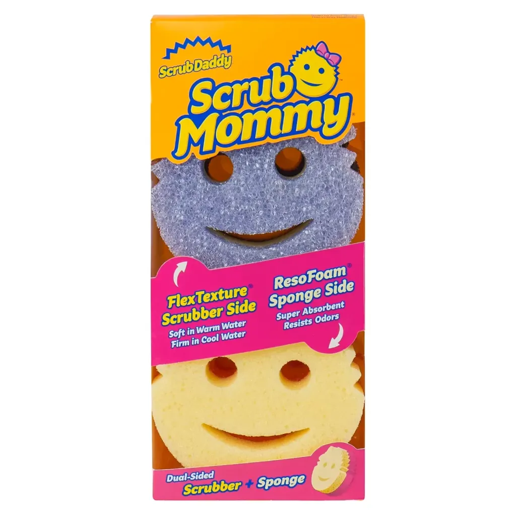 Scrub Mommy Éponge Intelligente, Pack de 6 Éponges
