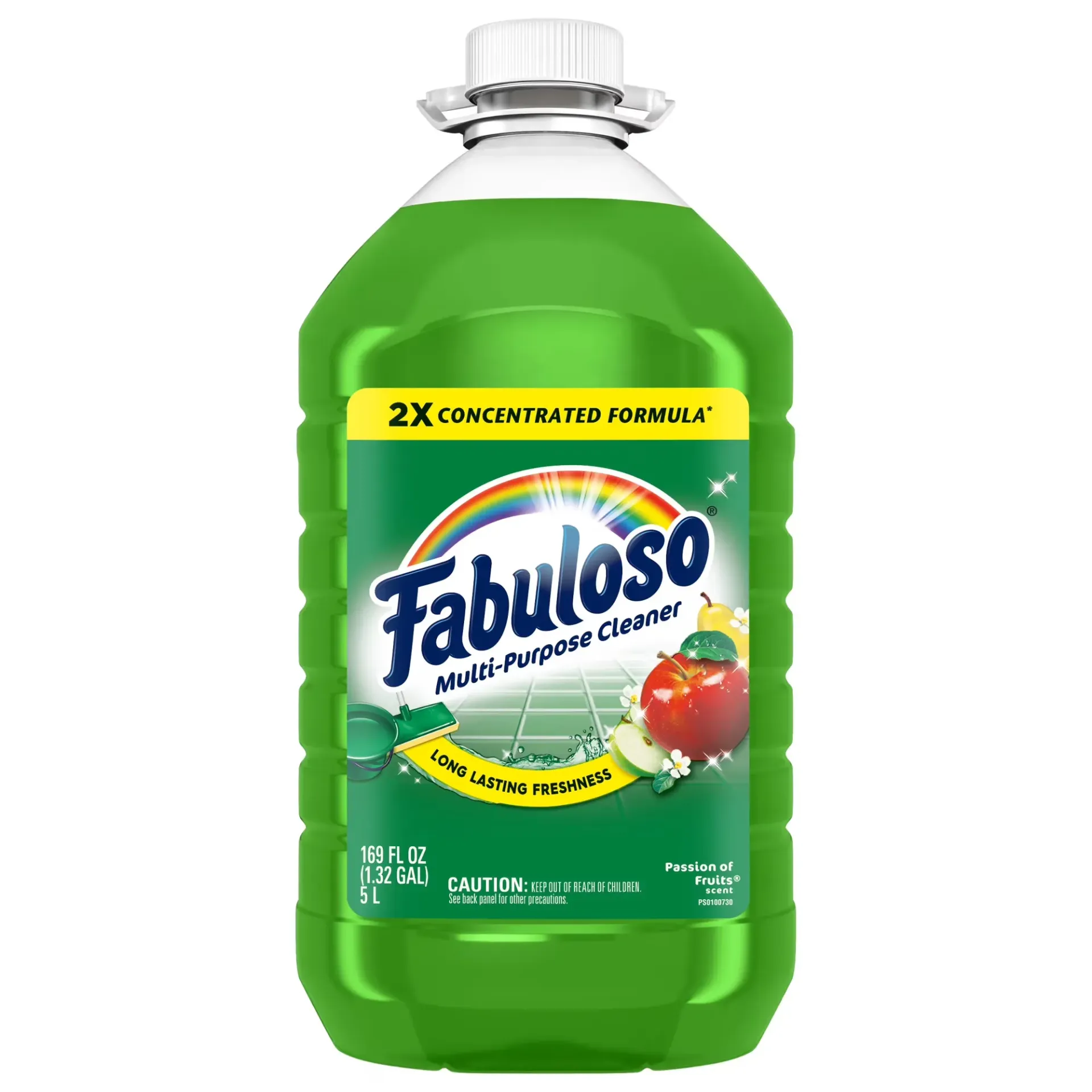 Fabuloso Nettoyant Multi-surfaces, Passion des Fruits, 5 L