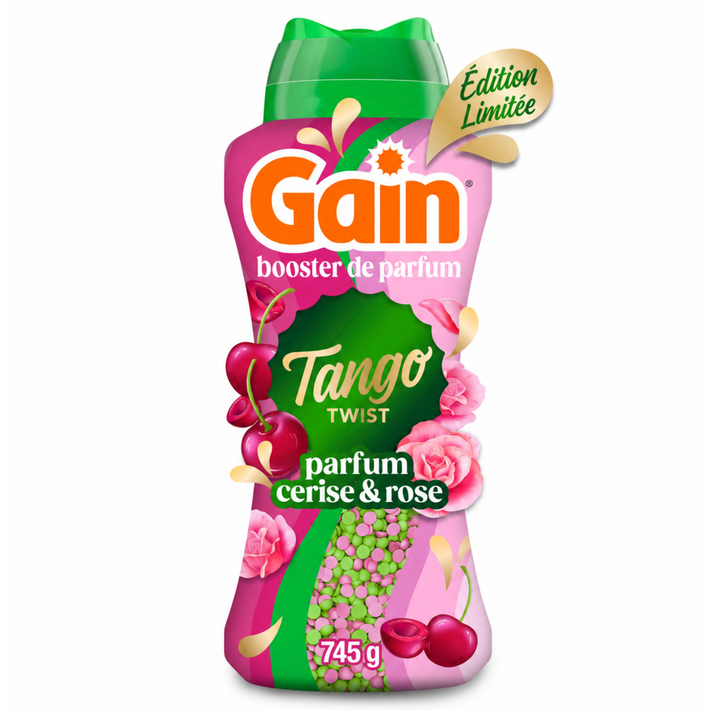 Gain Tango Twist Cherry and Rose, Perles Parfumées 745 g