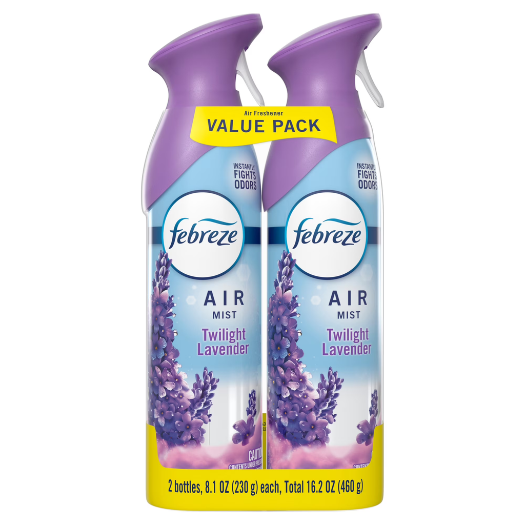 Febreze Désodorisant Spray Twilight Lavender, 2 Unités 230 g (460 g)