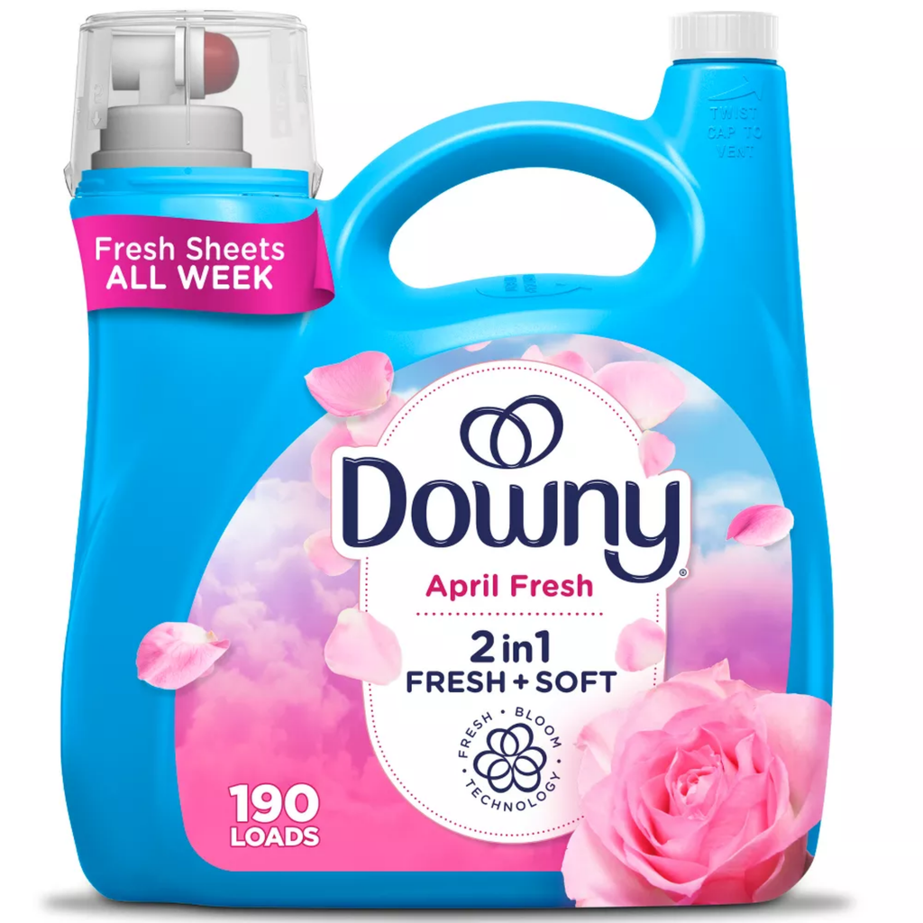Downy Soft April Fresh Assouplissant 4,16 L, 190 Lavages