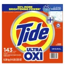 Tide Ultra Oxi Poudre, 6,38 Kg, 143 Lavages