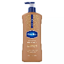 Vaseline Intensive Care Cocoa Radiant – Lait corporel au beurre de cacao pur pour peaux sèches, éclat longue durée, 600 ml