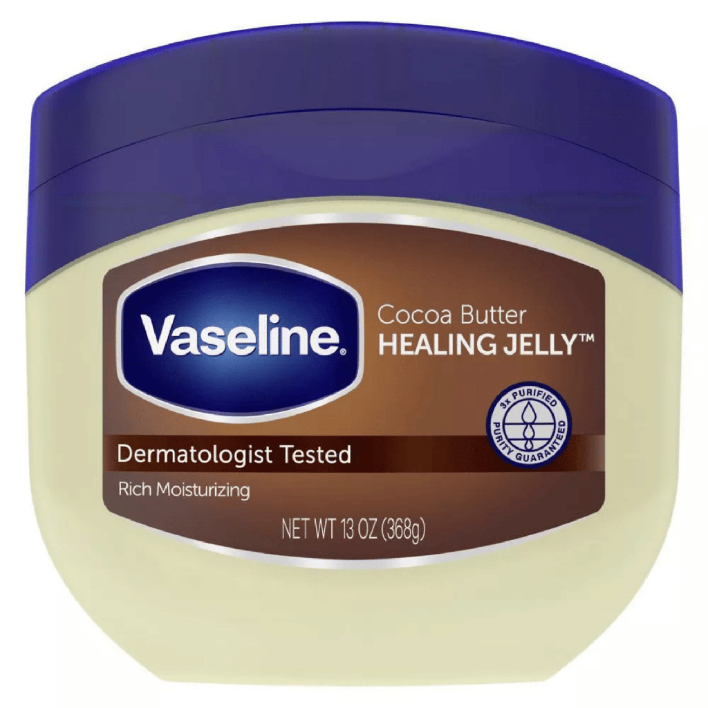 Vaseline Gelée Réparatrice au Beurre de Cacao pour ePaux sèches et Gercées, Hypoallergénique, 368 g