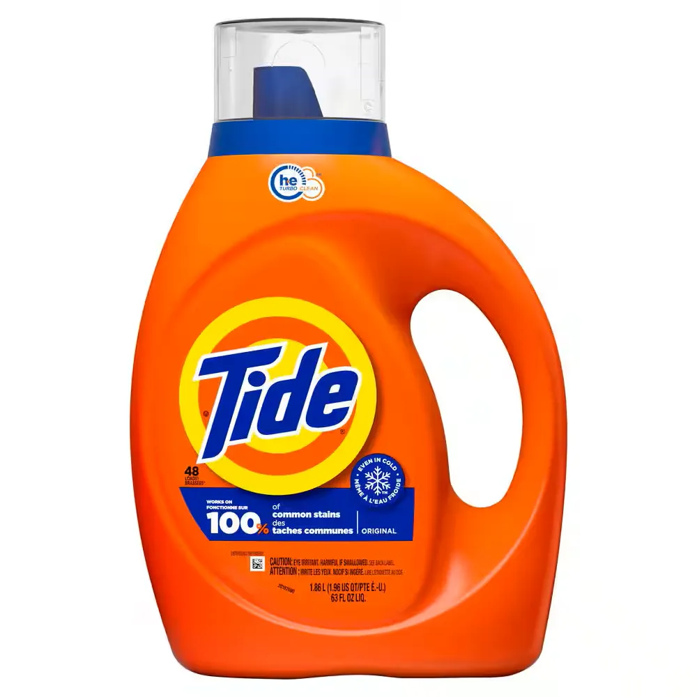Tide Original, Lessive Liquide, 1,86 L, 48 Lavages