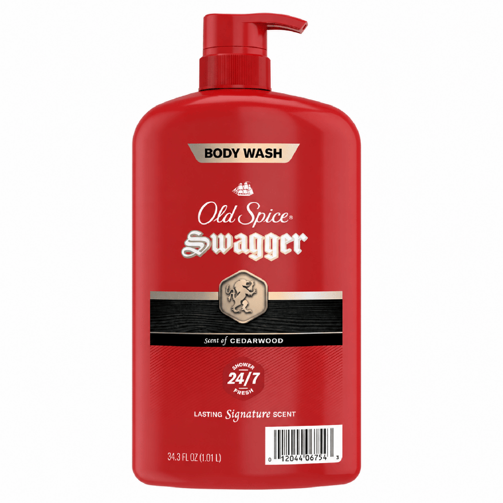 Old Spice Swagger Body Wash, Cedarwood, 1.01 L