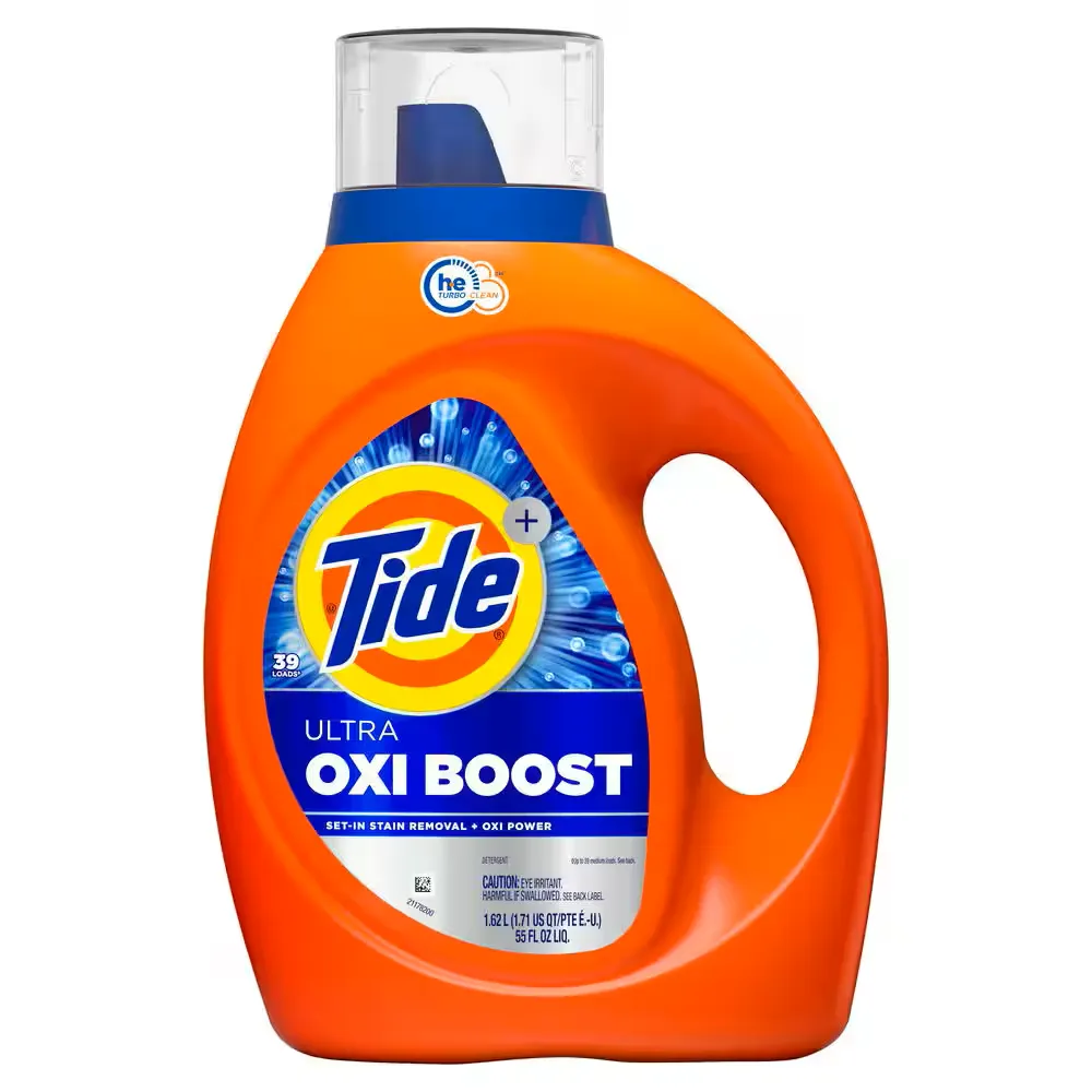 Tide Ultra Oxi Boost, Lessive Liquide, 1,62 L, 39 Lavages