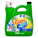 Gain Ultra Oxi Waterfall Delight, Lessive Liquide, 4,25 L 100 Lavages