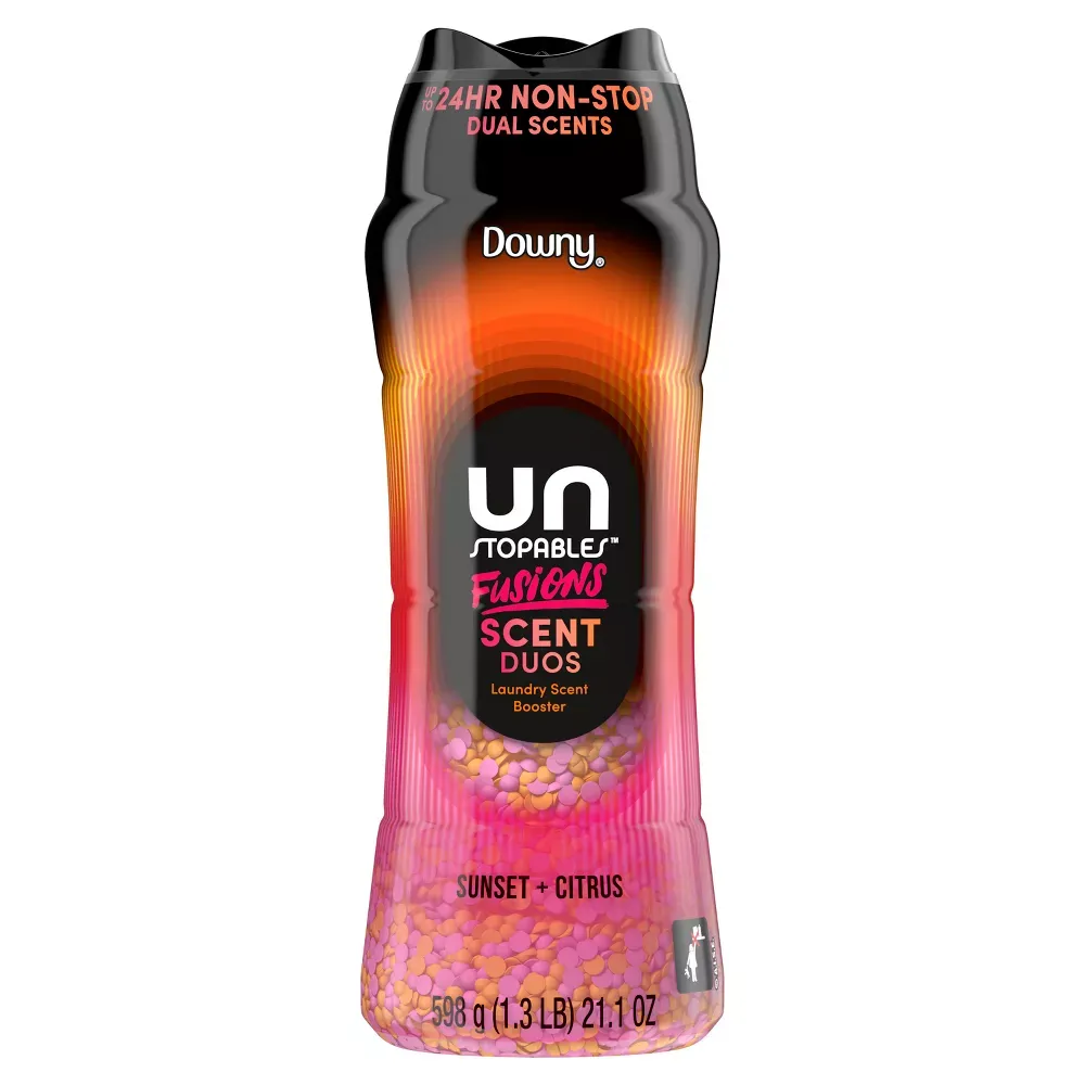 Downy Unstopables Fusions Sunset & Citrus, Parfum de Linge, 598 g