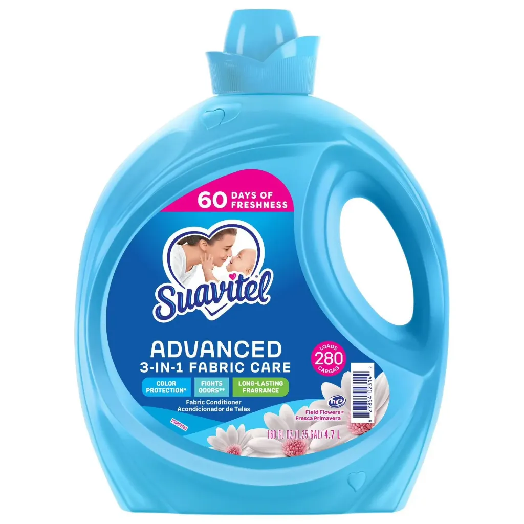 Suavitel Field Flowers, Assouplissant, 4,7 L, 280 Lavages