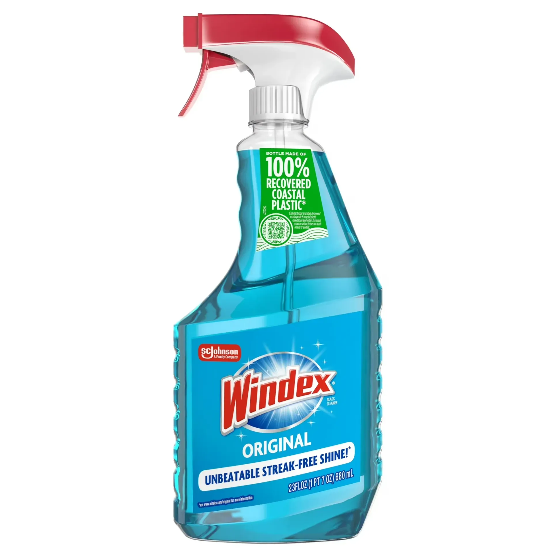 Windex Nettoyant Vitres Original, 680 mL