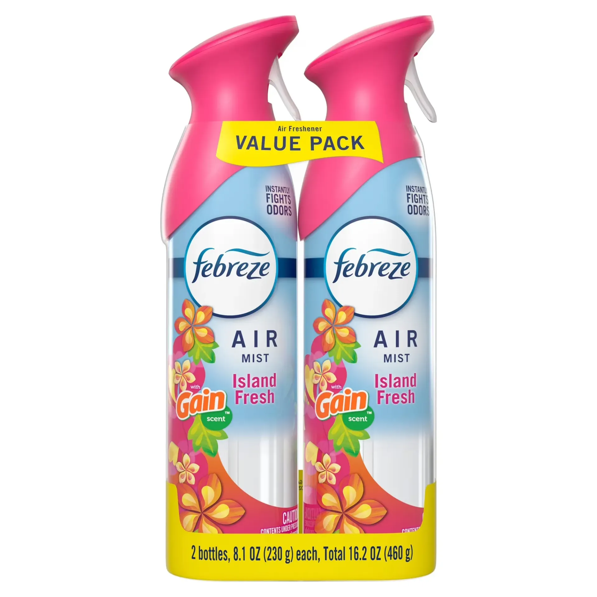 Febreze Désodorisant Spray Island Fresh, 2 Unités 250 g (500 g)